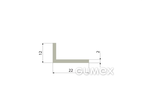 GUMMIPROFILE L-FORM - EPDM